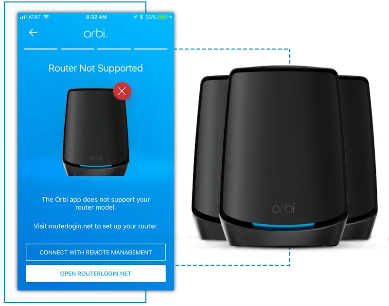 ORBI Router Setup Issues