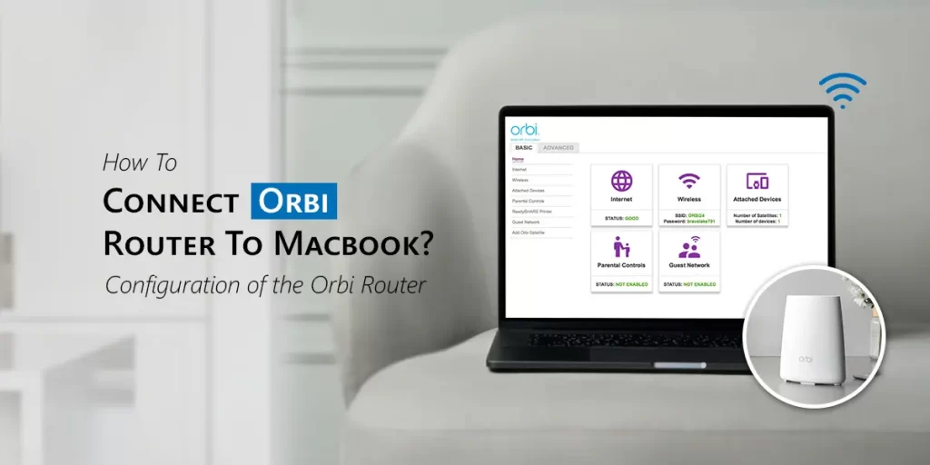 Connect Orbi router to Macbook