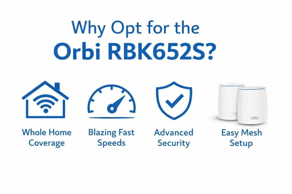 Why Opt for the Orbi RBK652S