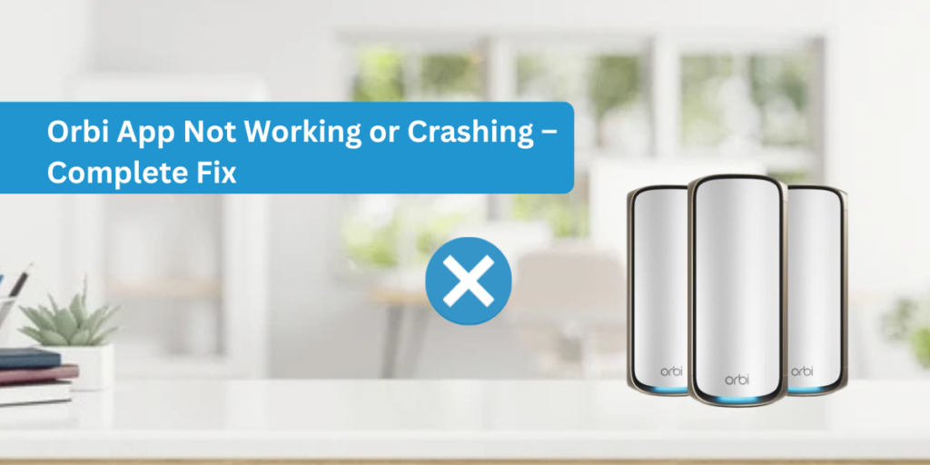Orbi App Not Working or Crashing – Complete Fix